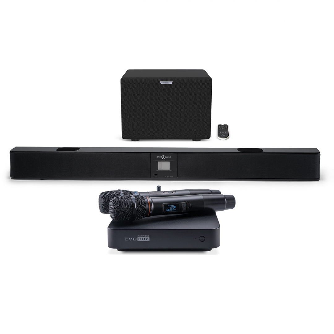 караоке-комплект EVOBOX Plus + EvoSound Bar (саундбар с караоке) в Камызяке
