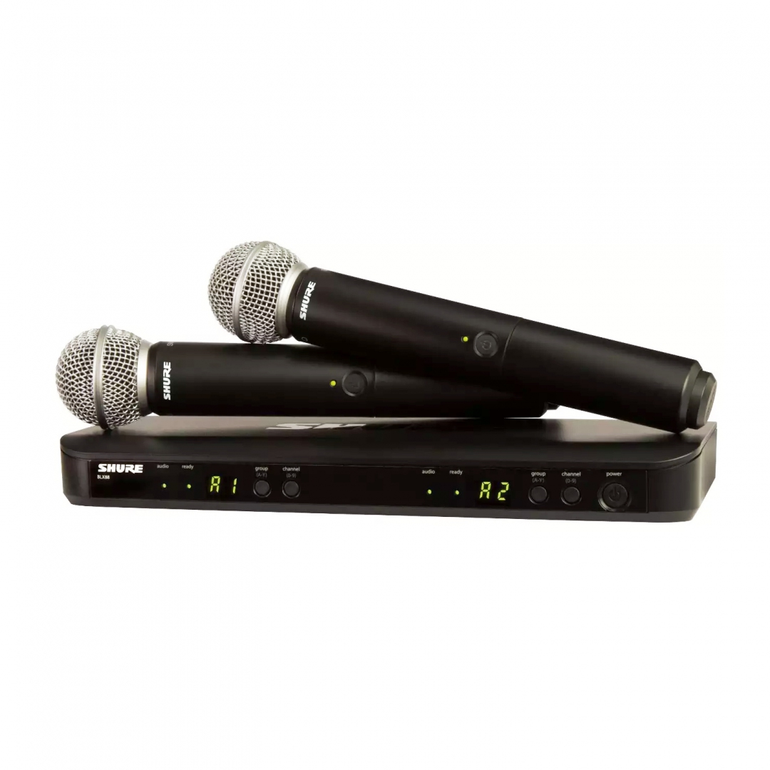 SHURE BLX288E/SM58 M17 вокальная радиосистема в Камызяке
