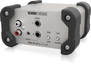 Klark Teknik DI 22P пассивный стерео директ-бокс в Камызяке